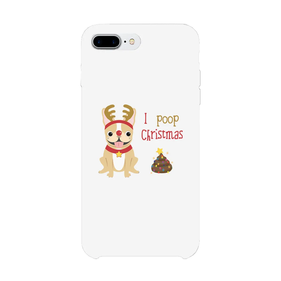 Frenchie Christmas Poop Phone Case