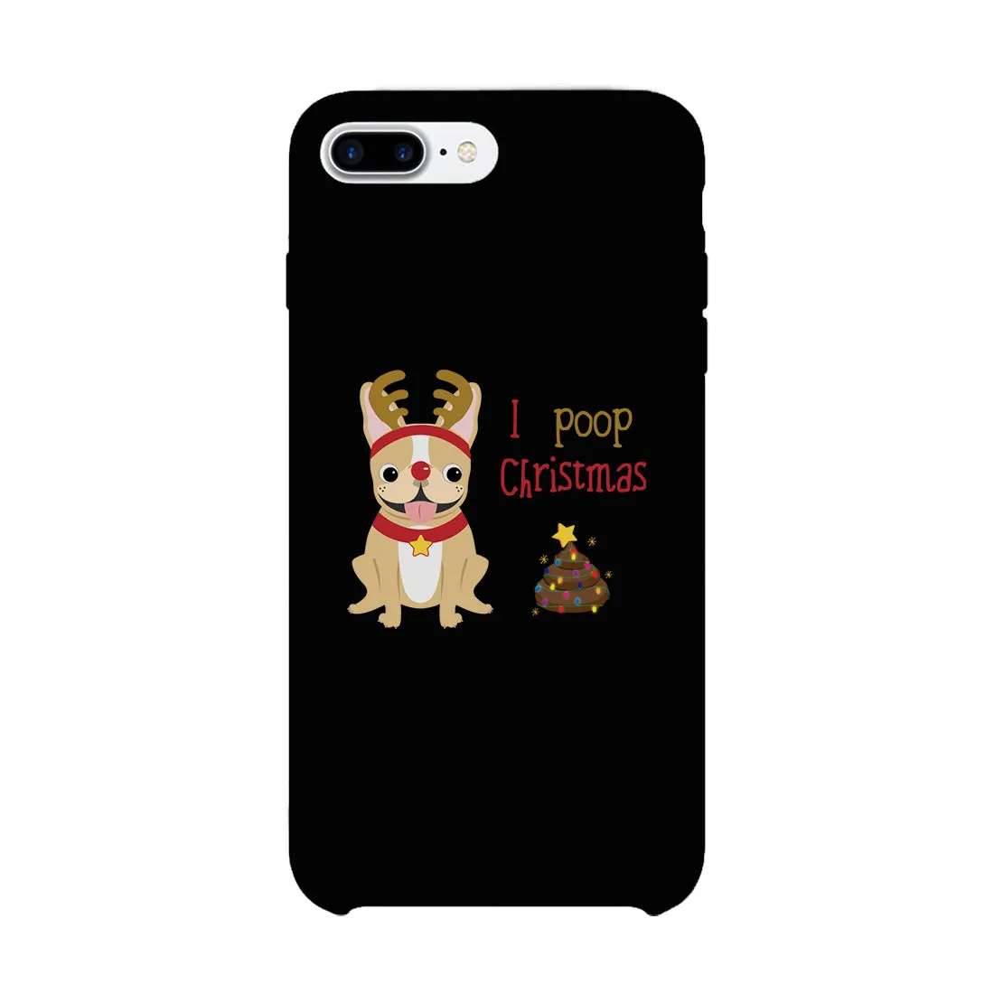 Frenchie Christmas Poop Phone Case
