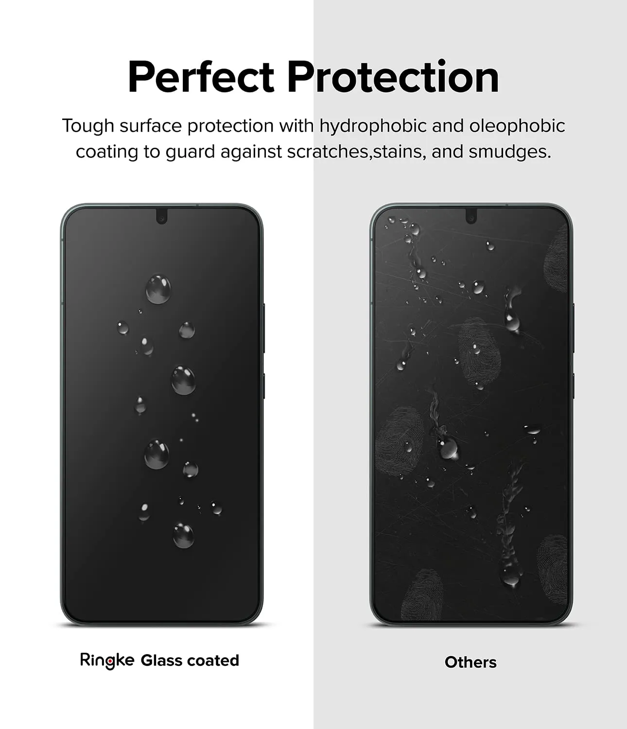 Galaxy S22 Tempered Glass Screen Protector Guard | Transparent 1 Pack