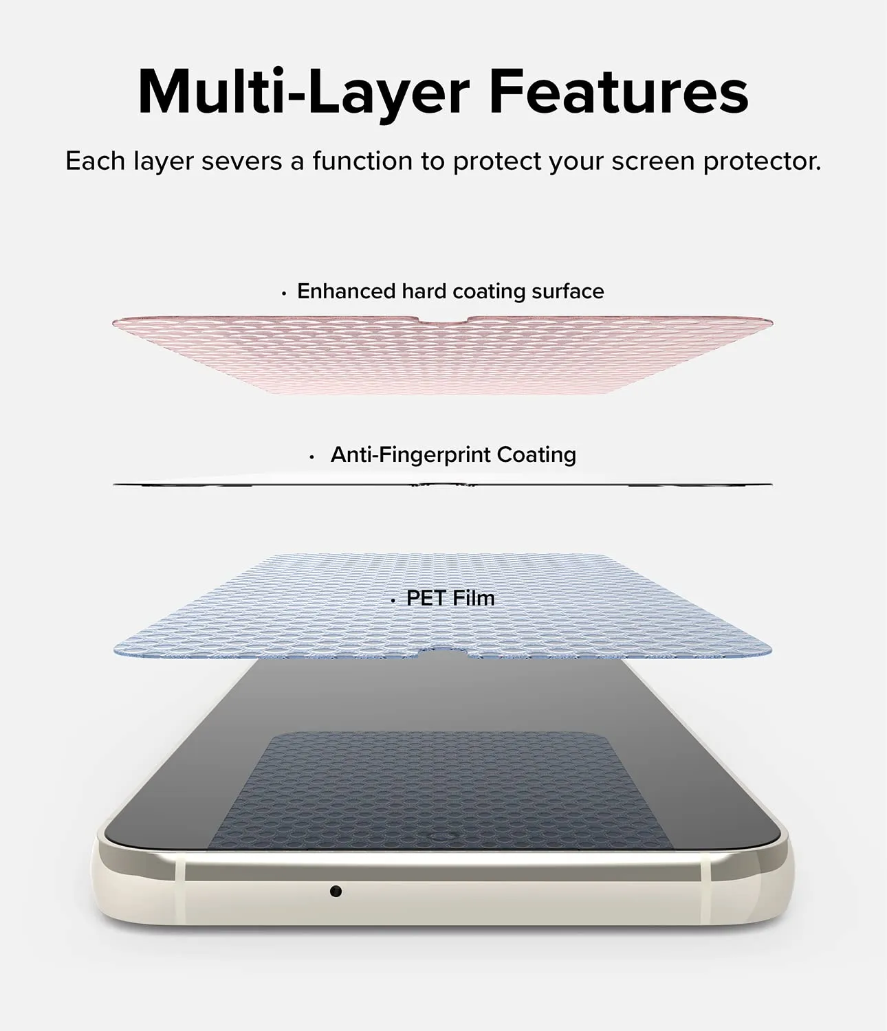 Galaxy S23 Plus Screen Protector Guard | Silk Shield Film - 2 Pack