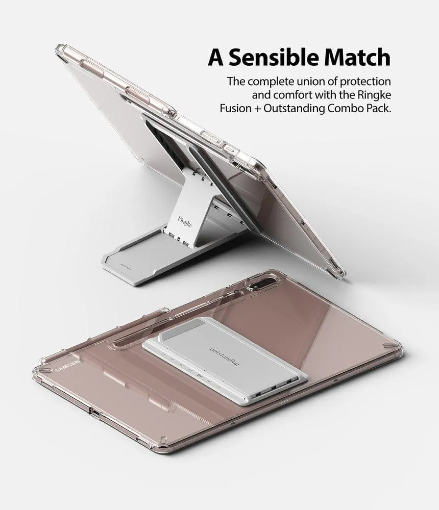 Galaxy Tab S7  / S8  Fusion Clear Case with Stand By Ringke