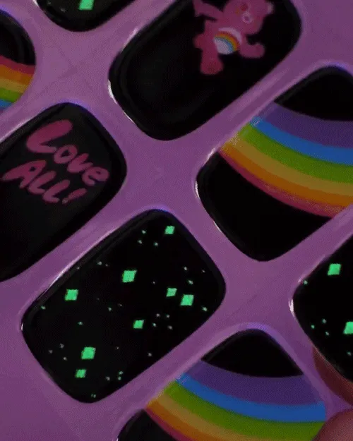 Gel Nail Strip ⭐️ ⭐️ ⭐️ CARE BEARS ★ LOVE ALL