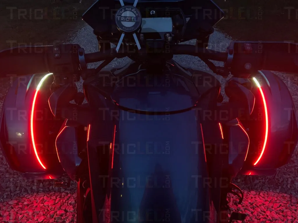 Gen 1 Ryker TricFenderz LED (in White & Red)