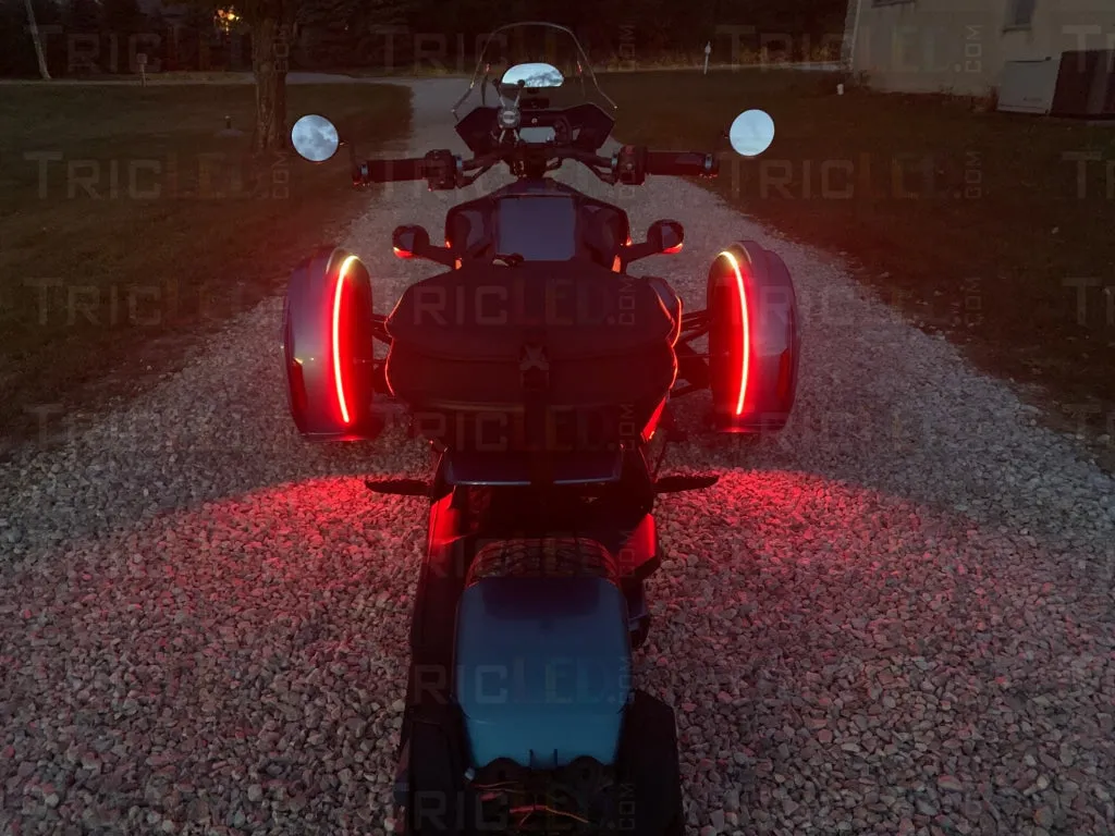 Gen 1 Ryker TricFenderz LED (in White & Red)