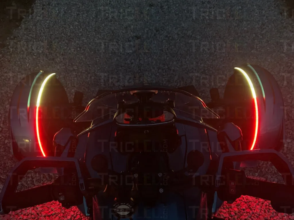 Gen 1 Ryker TricFenderz LED (in White & Red)