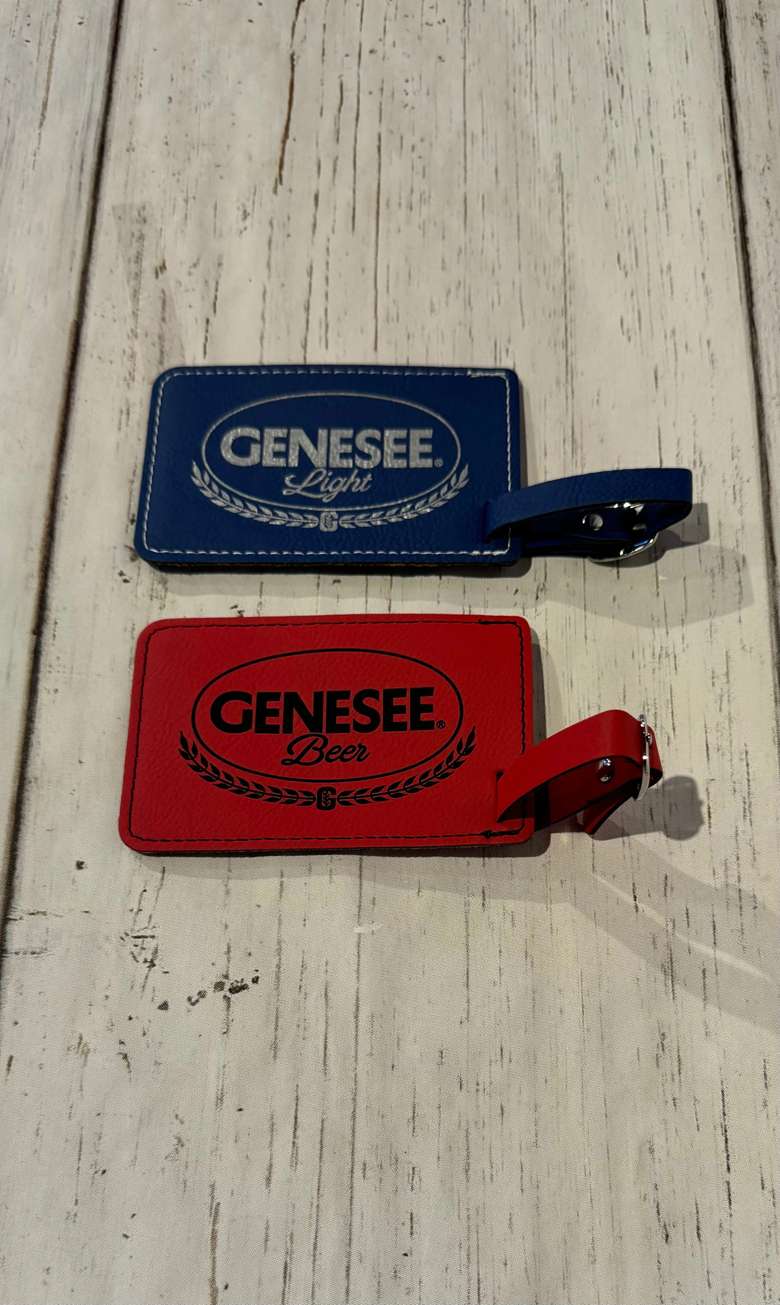 Genesee and Genesee Light Luggage Tags