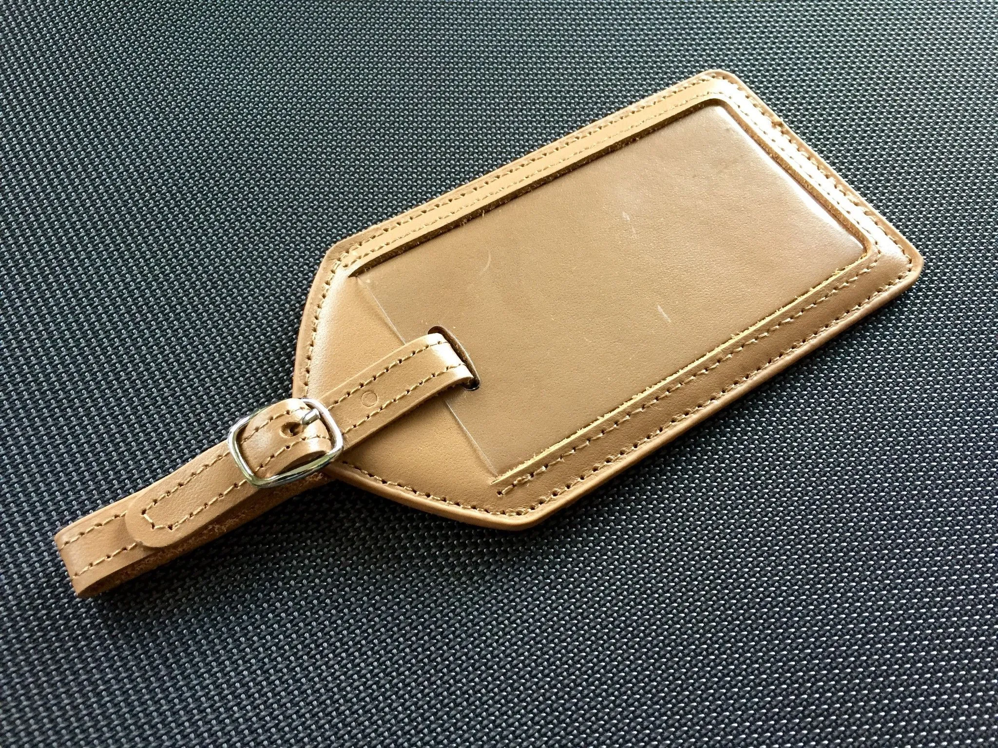 Genuine Leather Luggage Tag Cases