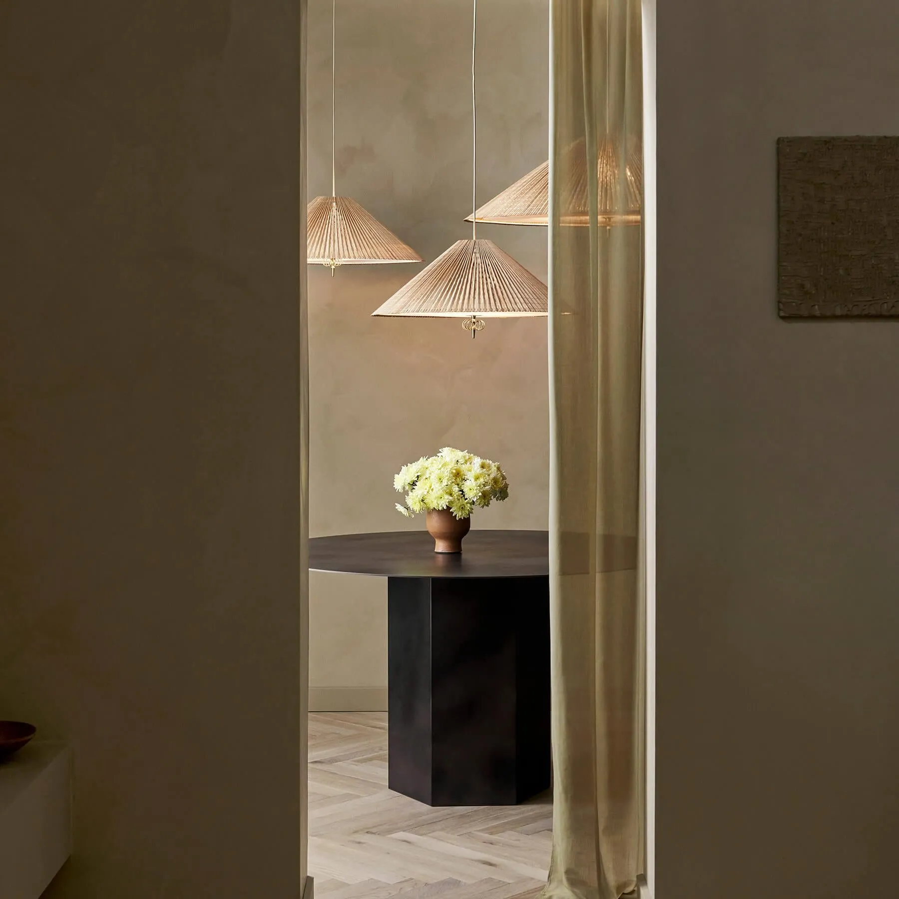 GUBI 1967 and 1972 Pendant Lights
