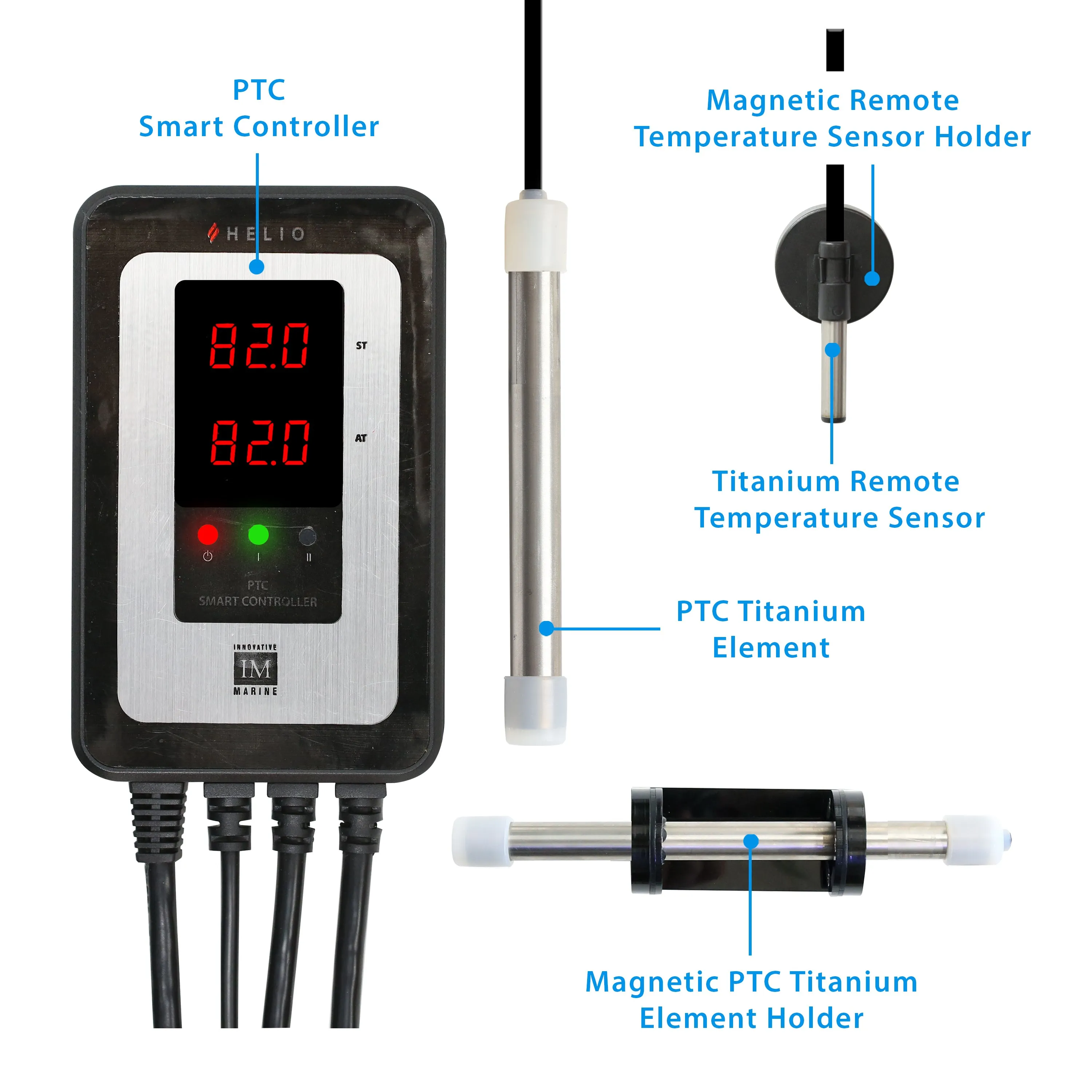 Helio PTC Smart Aquarium Heater - Innovative Marine