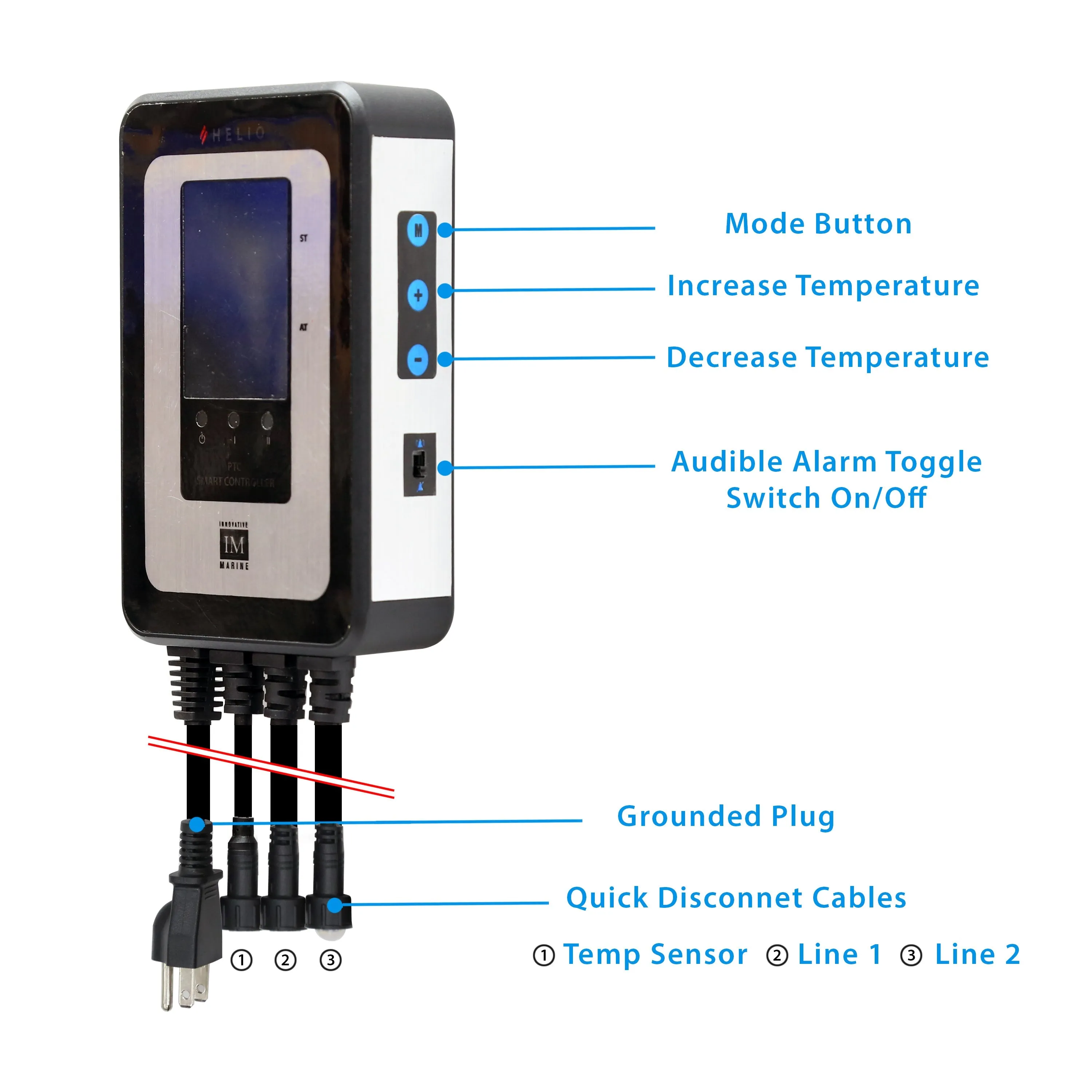 Helio PTC Smart Aquarium Heater - Innovative Marine