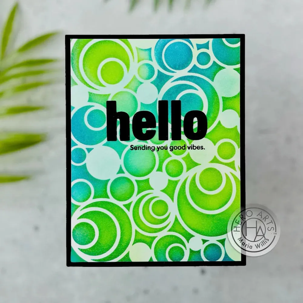 Hero Arts Clear Stamps 4"X6" Luggage Lowercase Alphabet*