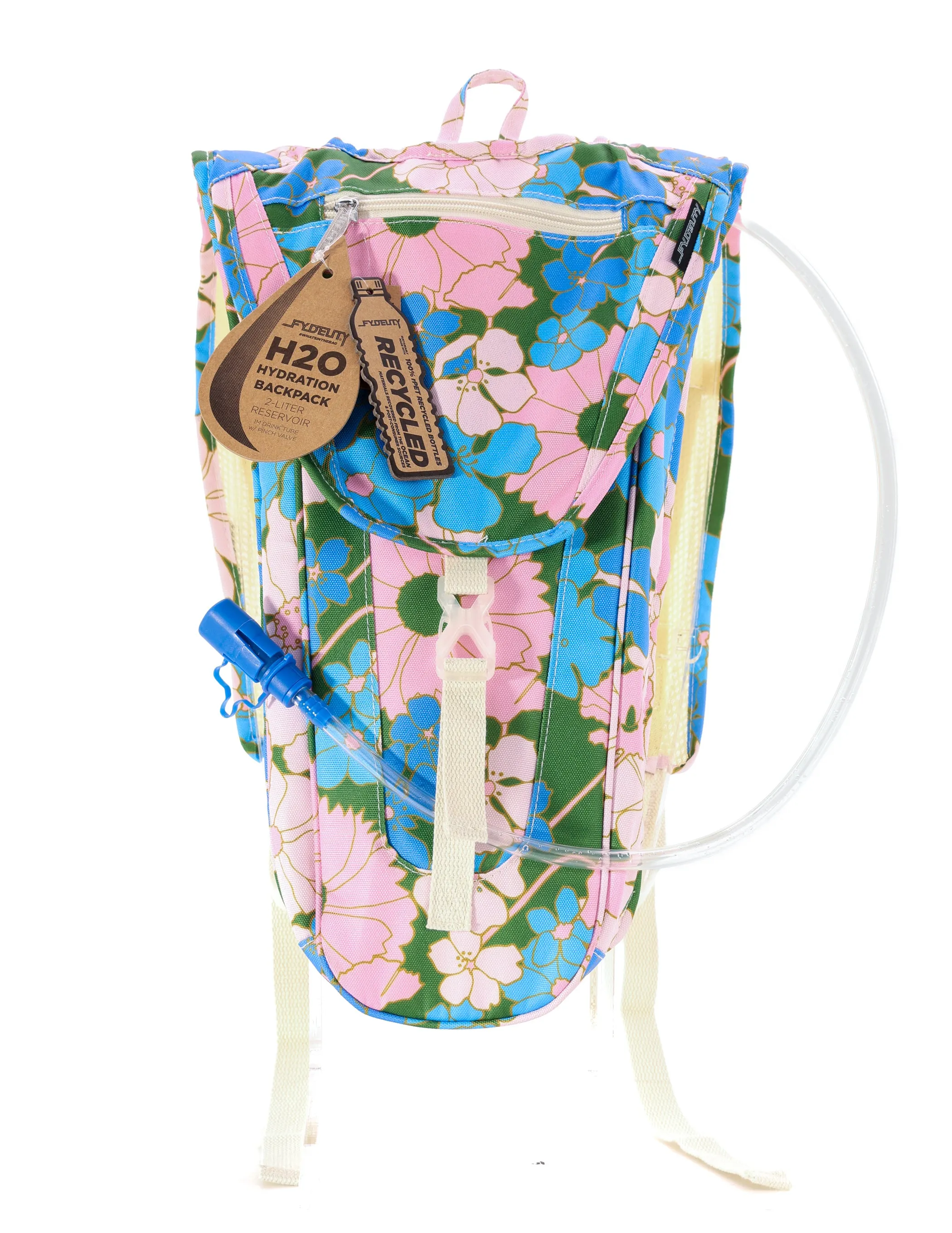 Hydro Pack Insulated | Recycled RPET | Pink Blue Floral