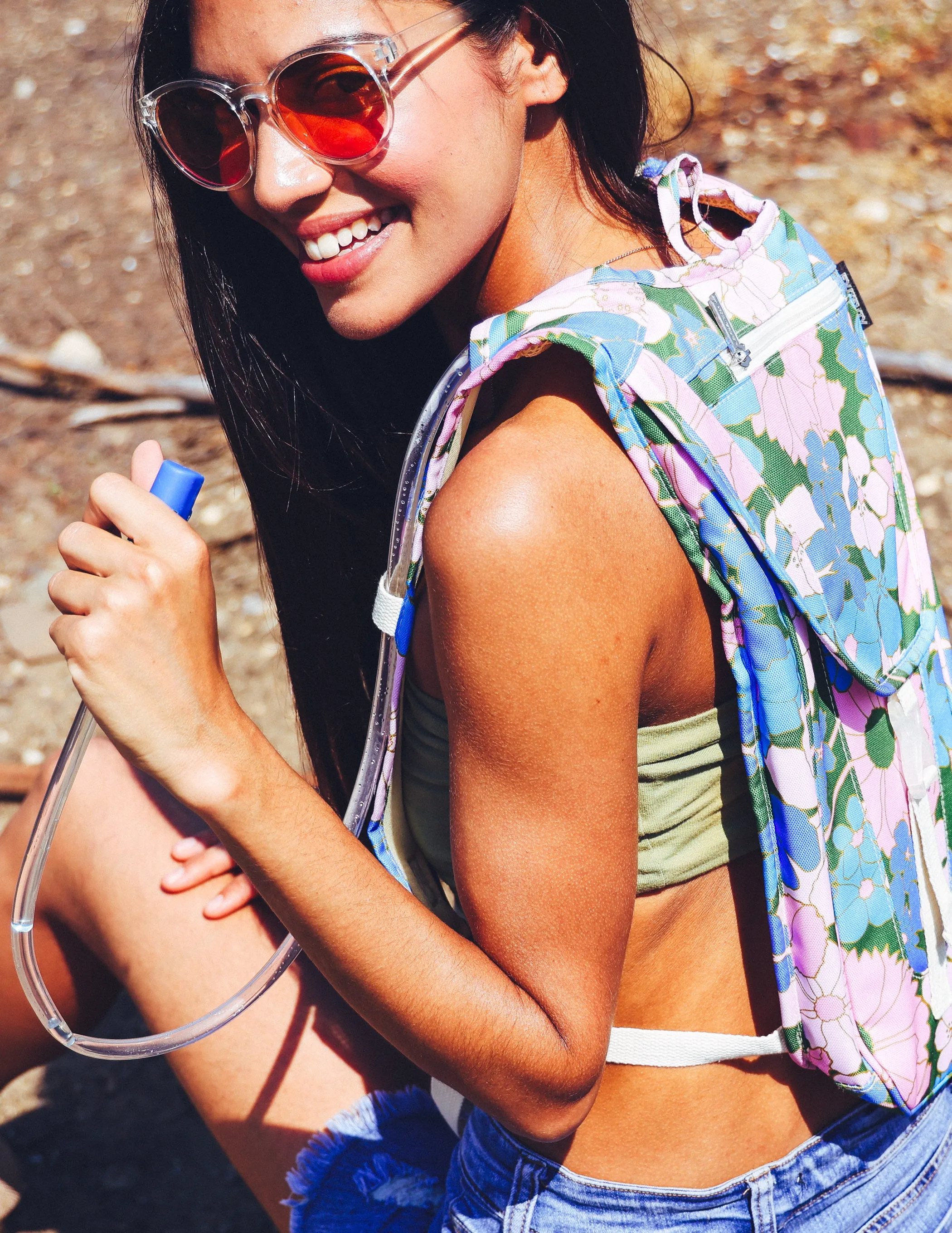 Hydro Pack Insulated | Recycled RPET | Pink Blue Floral
