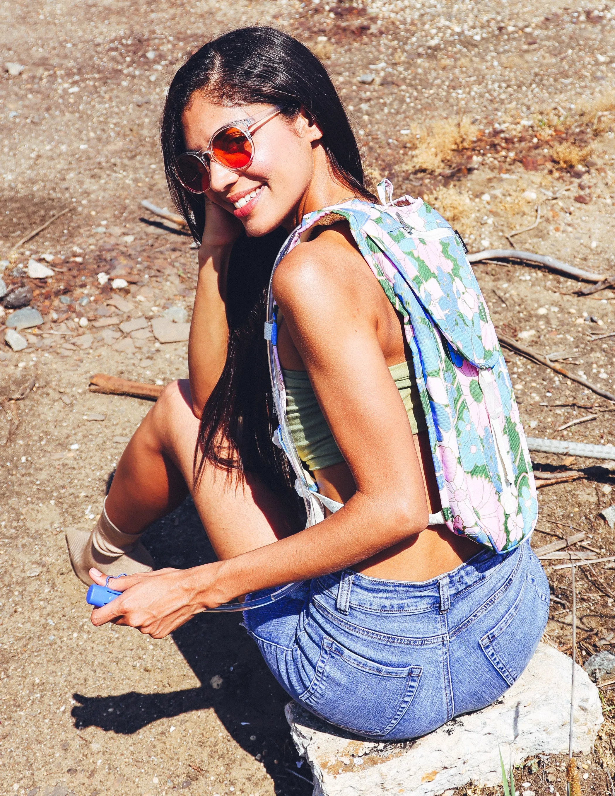 Hydro Pack Insulated | Recycled RPET | Pink Blue Floral