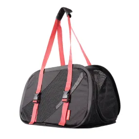 Ibiyaya Flying Pal Foldable Pet Travel Carrier (Red)