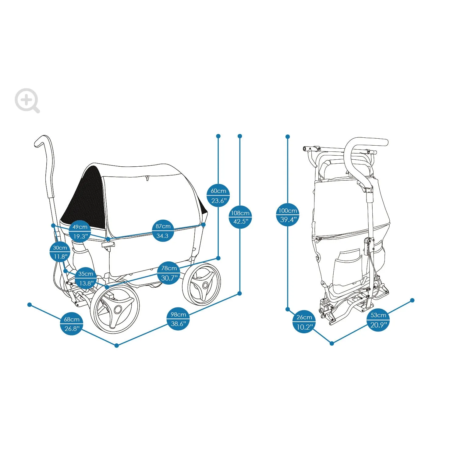 Ibiyaya Noah All-Around Beach Wagon