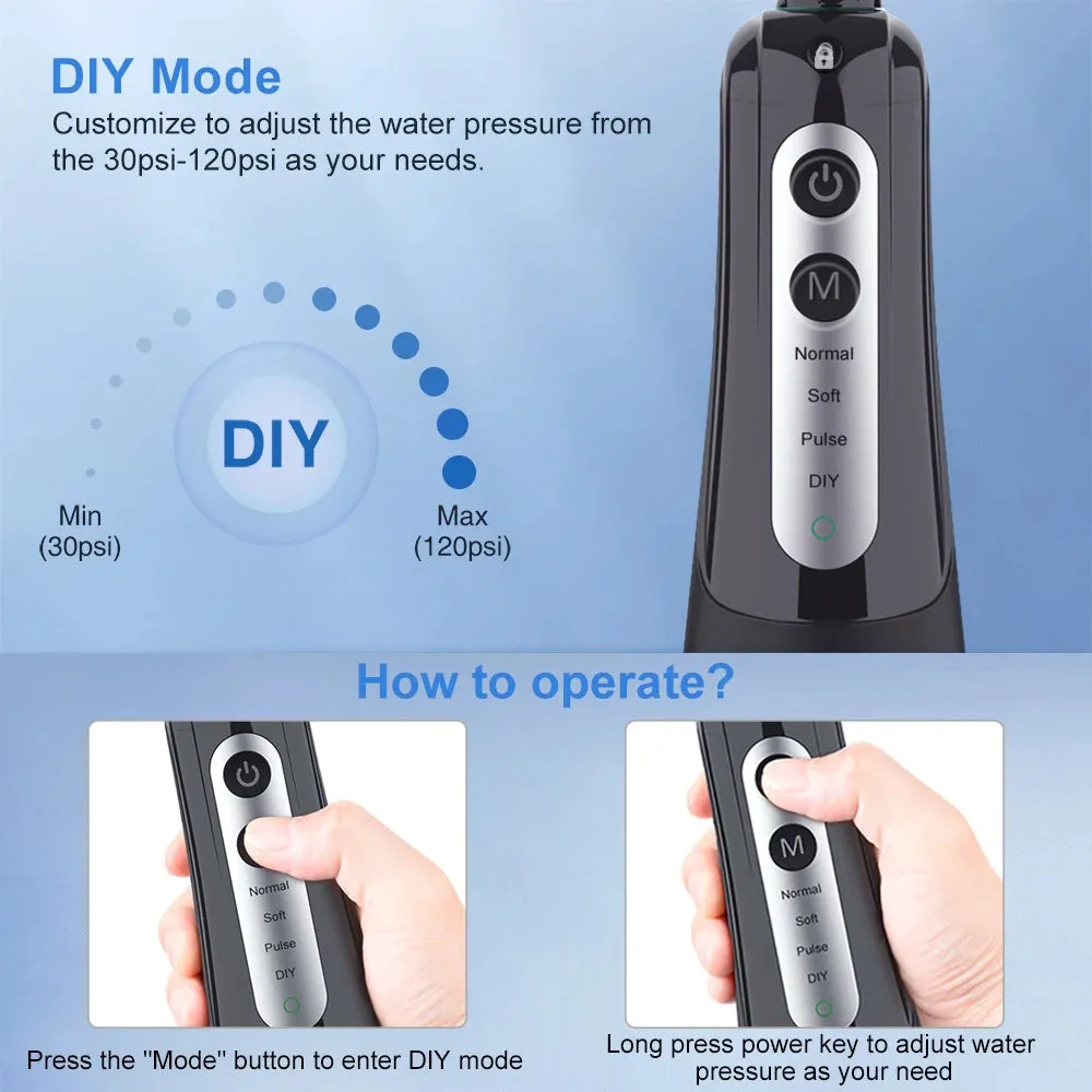 iCoolDown™ Oral Irrigator Dental Water Flosser 300ML