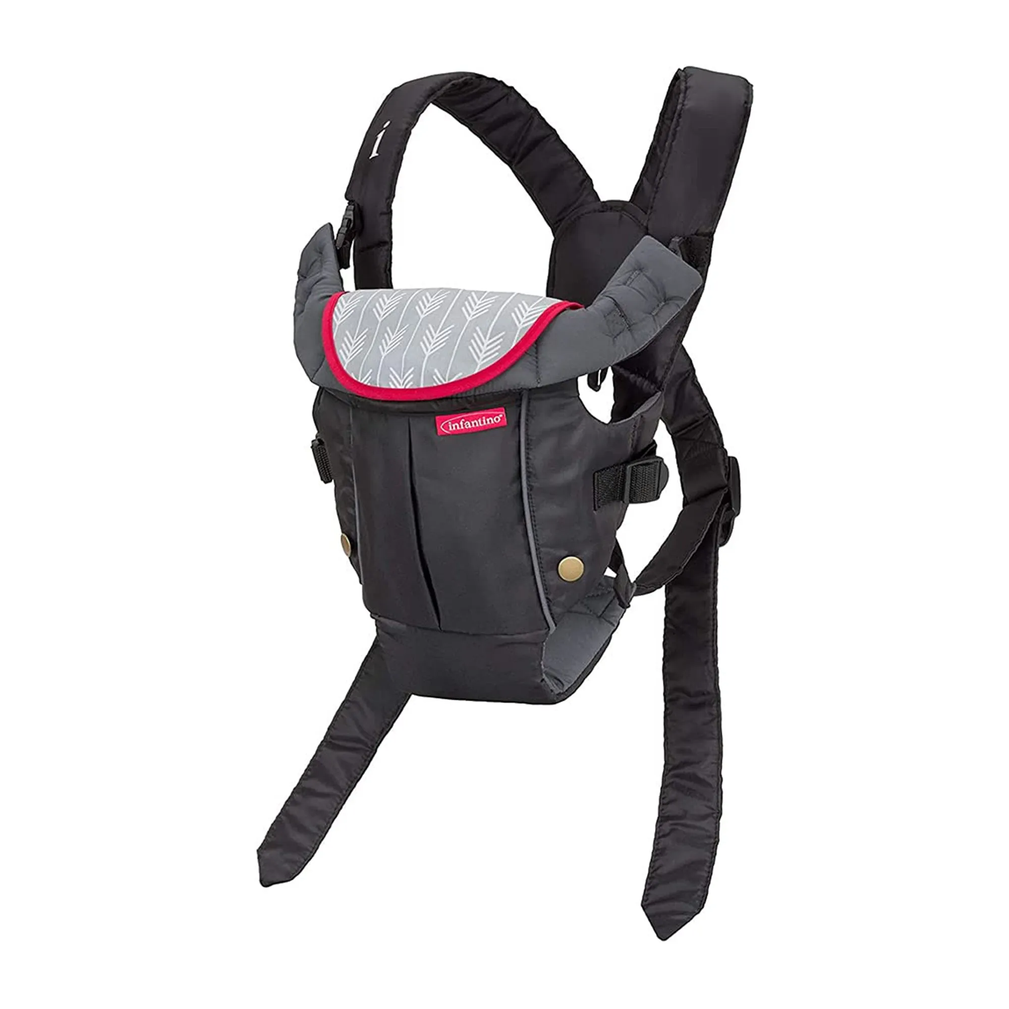 Infantino Swift Classic Carrier - Black - Birth to 12 Months - Distressed Box