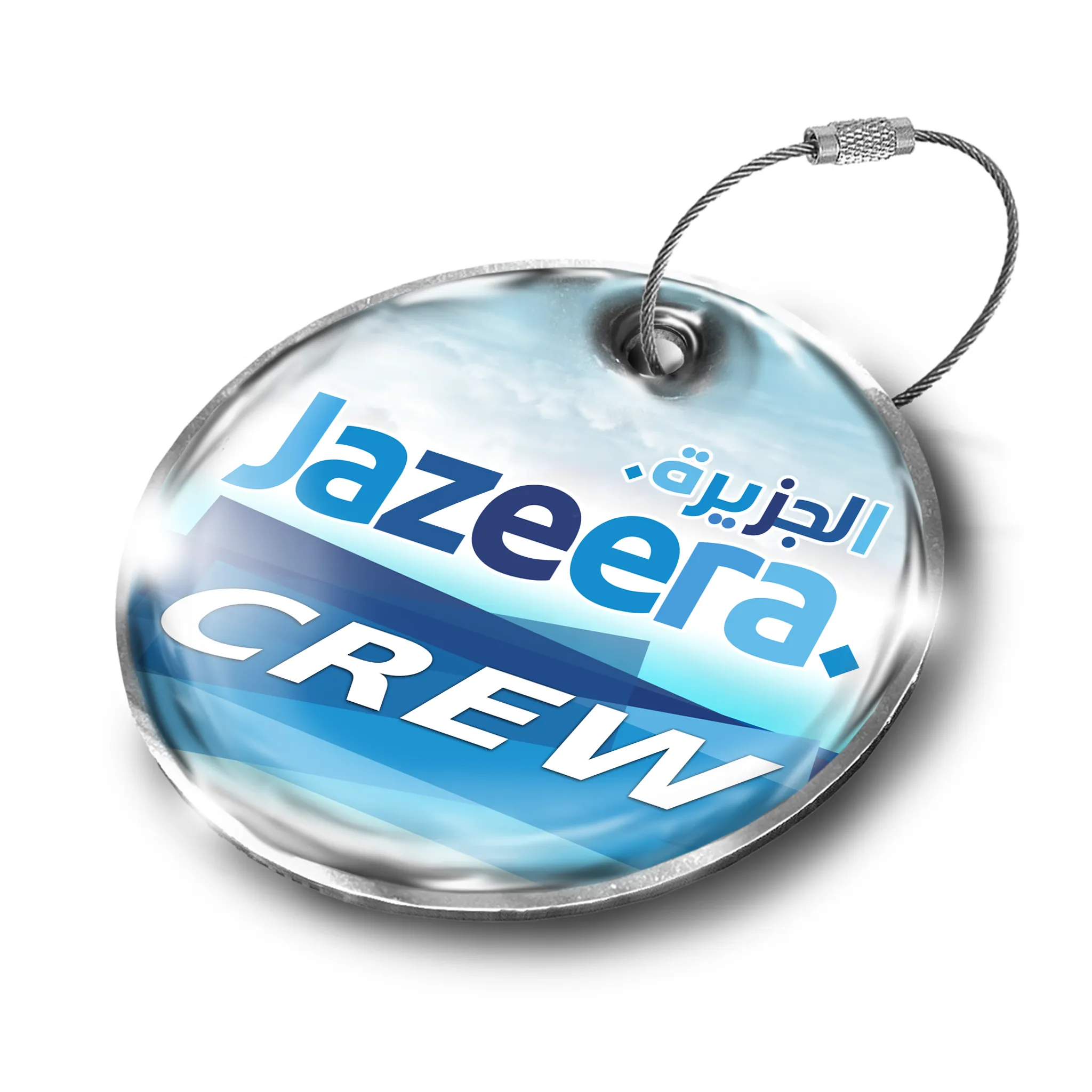 Jazeera Airways Logo Landscape Luggage Tag