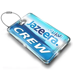 Jazeera Airways Logo Landscape Luggage Tag