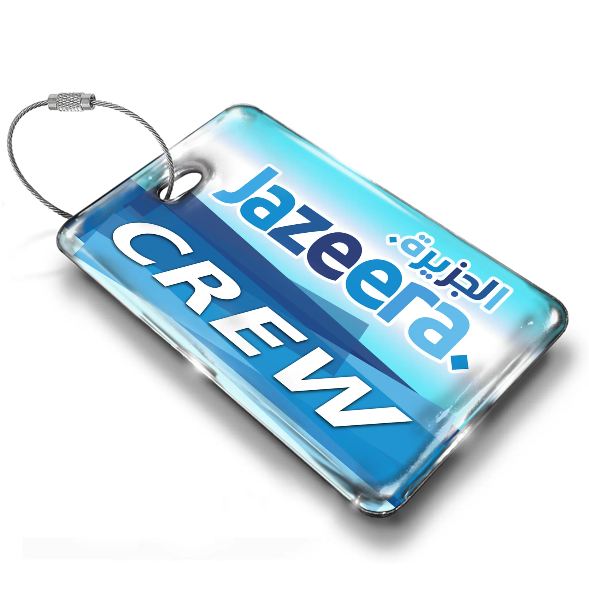 Jazeera Airways Logo Landscape Luggage Tag