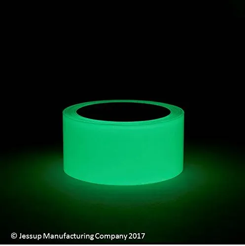 Jessup GloBrite PHOTOLUMINESCENT Non-Slip Tape - 2" x 60' Feet - Case of 6 Rolls - SPECIAL ORDER - NO RETURN
