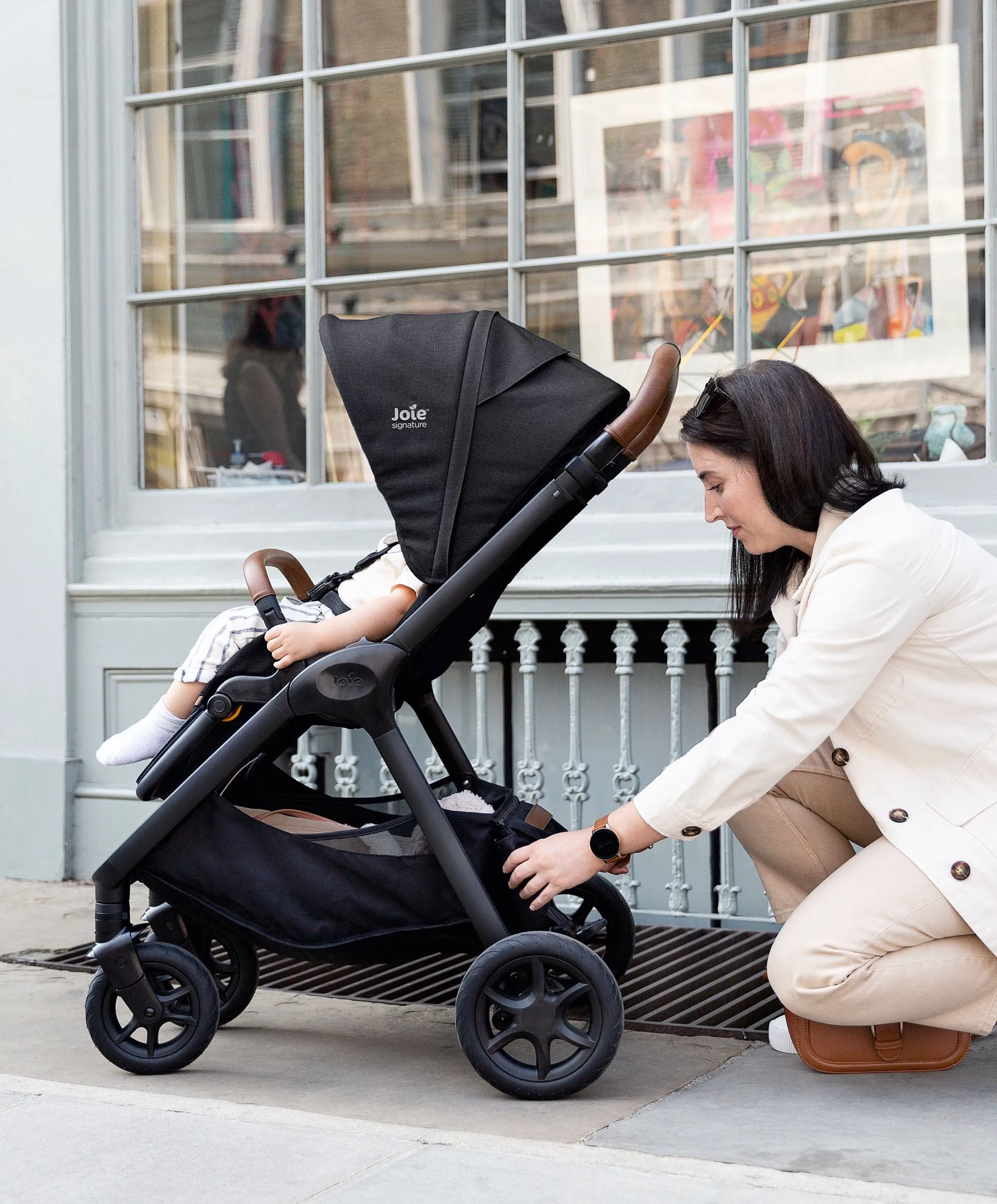Joie Signature Finiti&trade; Pushchair Bundle with i-Level&trade; Recline Car Seat (4 Pieces) - Eclipse