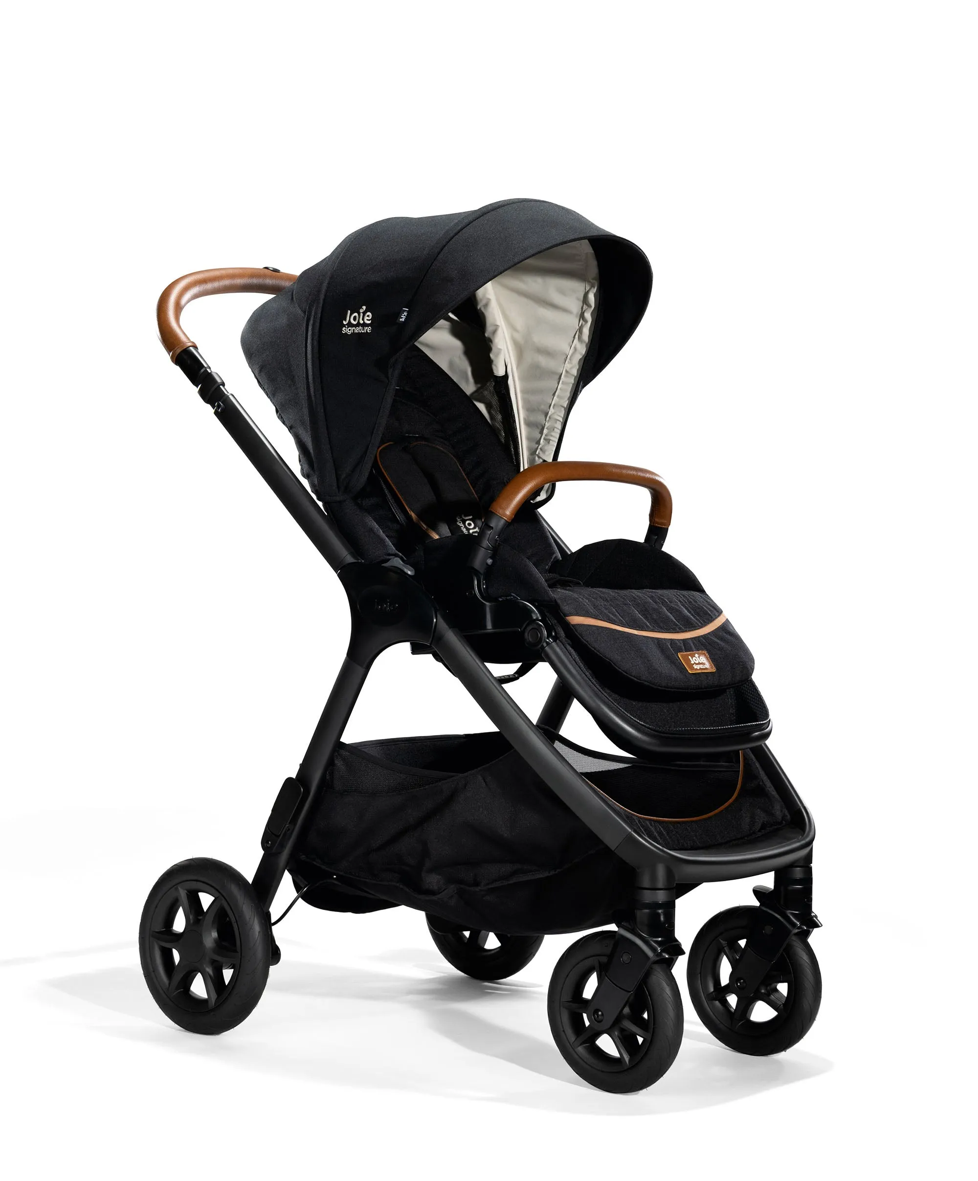 Joie Signature Finiti&trade; Pushchair Bundle with i-Level&trade; Recline Car Seat & Ramble Carrycot - Eclipse