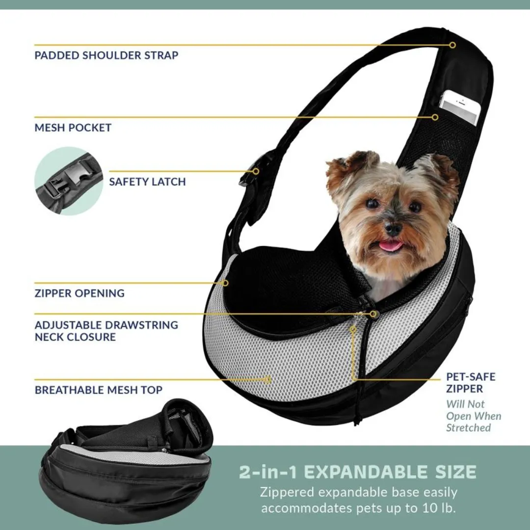 Katziela Expandable Dog & Cat Sling