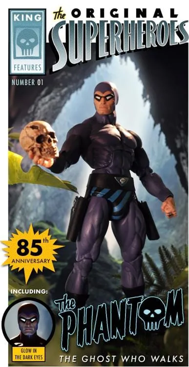King Features The Original Superheroes The Phantom Action Figure
