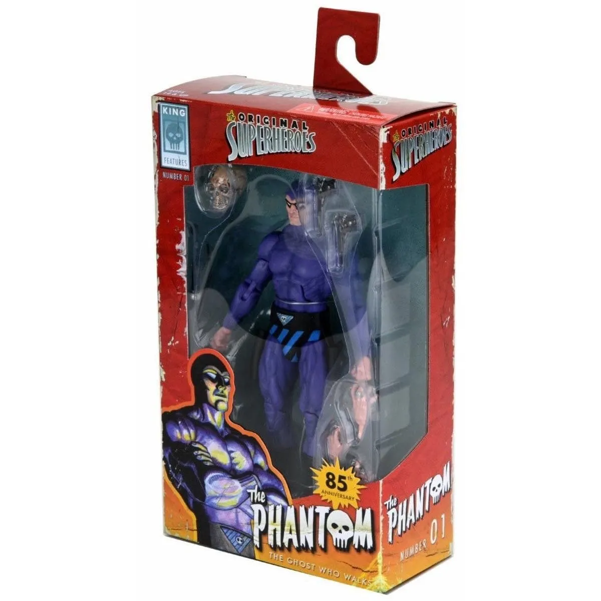 King Features The Original Superheroes The Phantom Action Figure