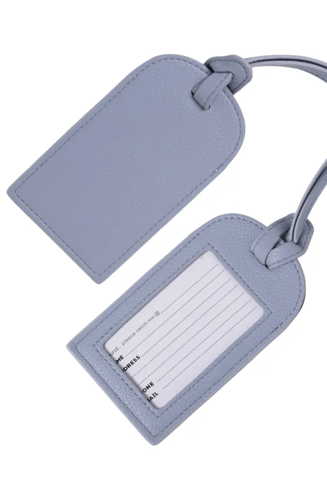 Leather Luggage Tag