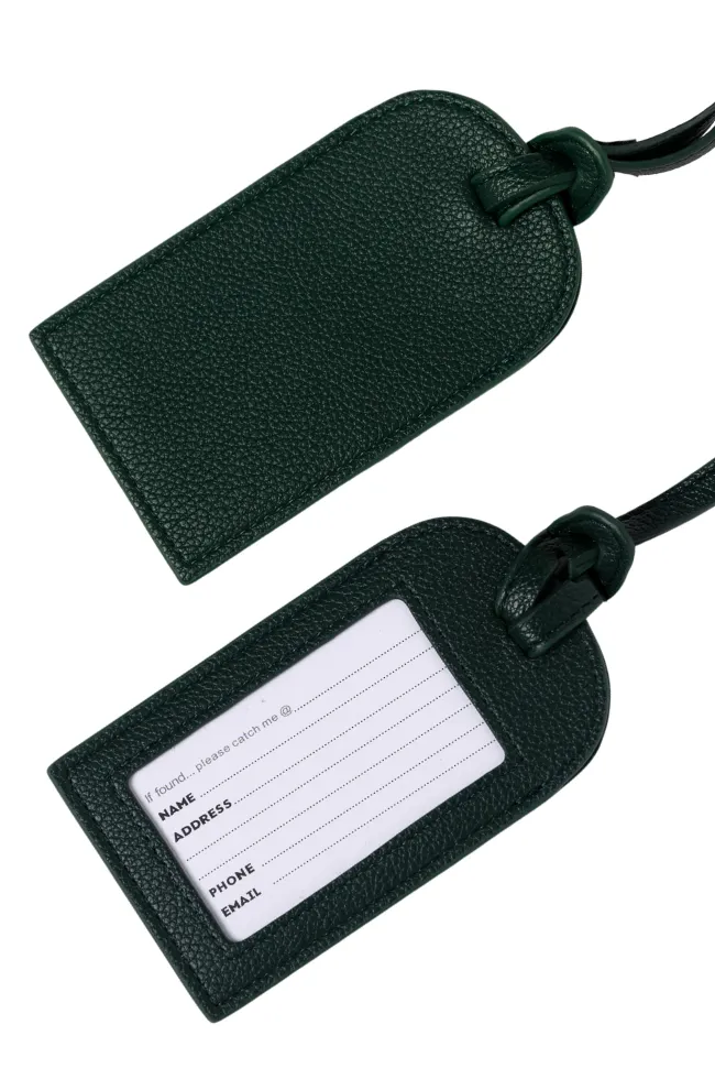 Leather Luggage Tag
