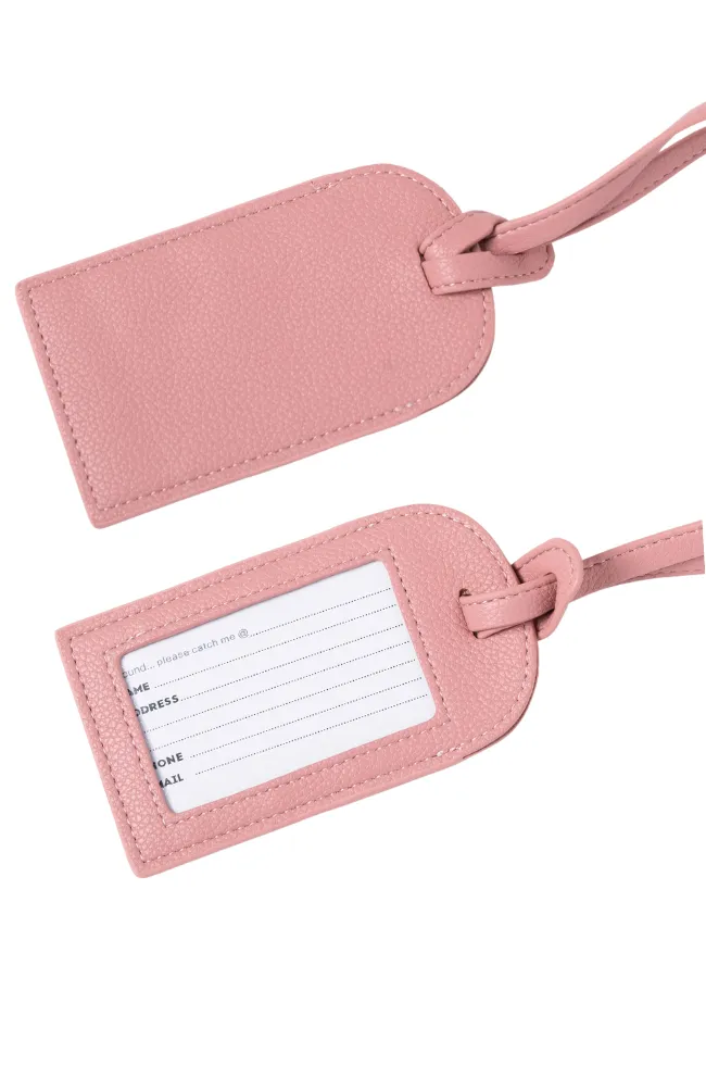 Leather Luggage Tag
