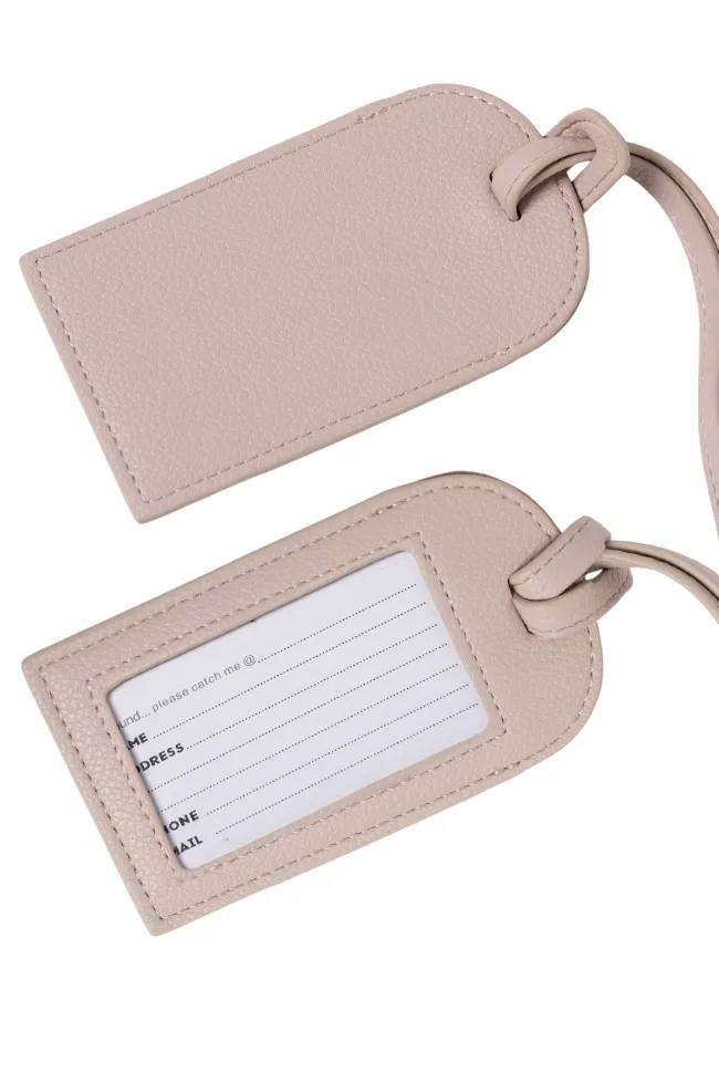 Leather Luggage Tag