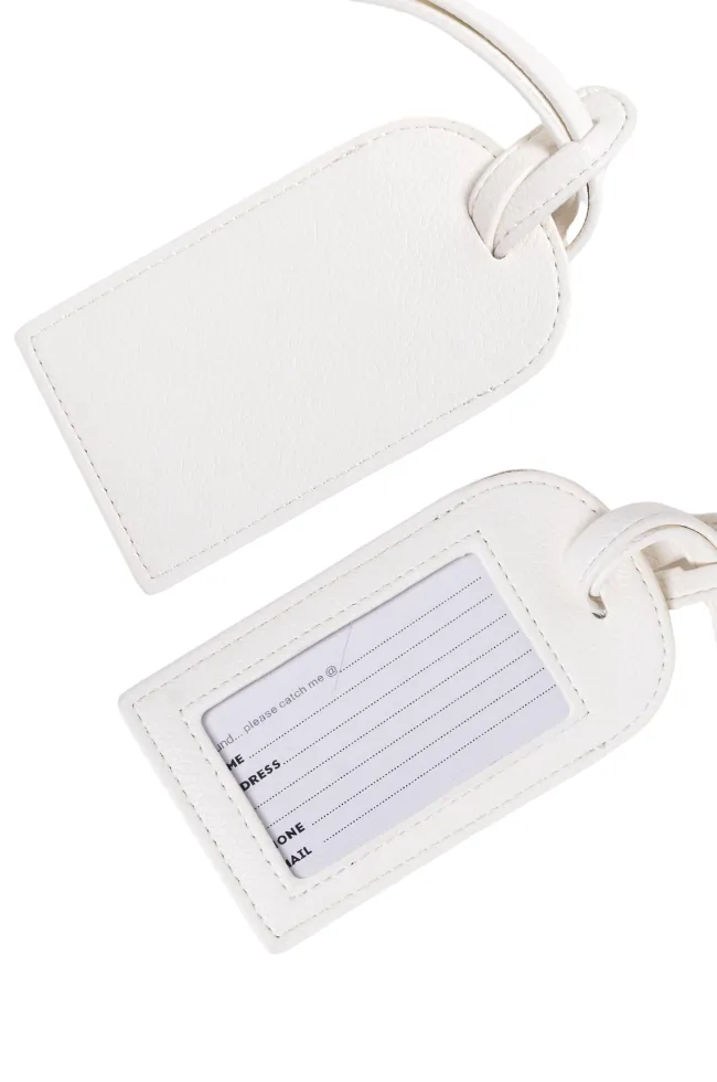 Leather Luggage Tag