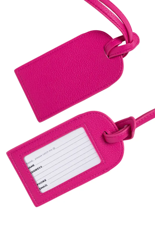 Leather Luggage Tag