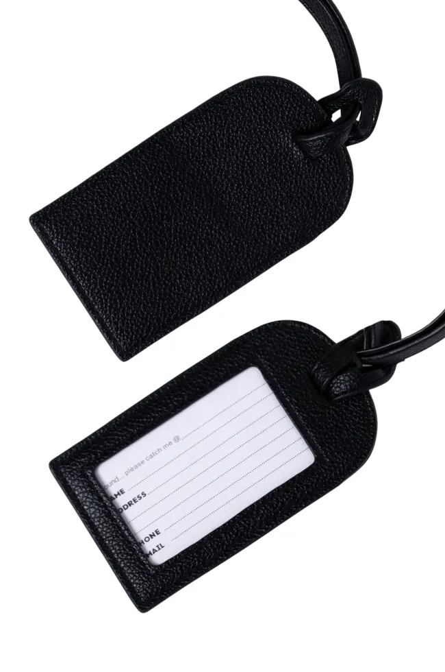 Leather Luggage Tag