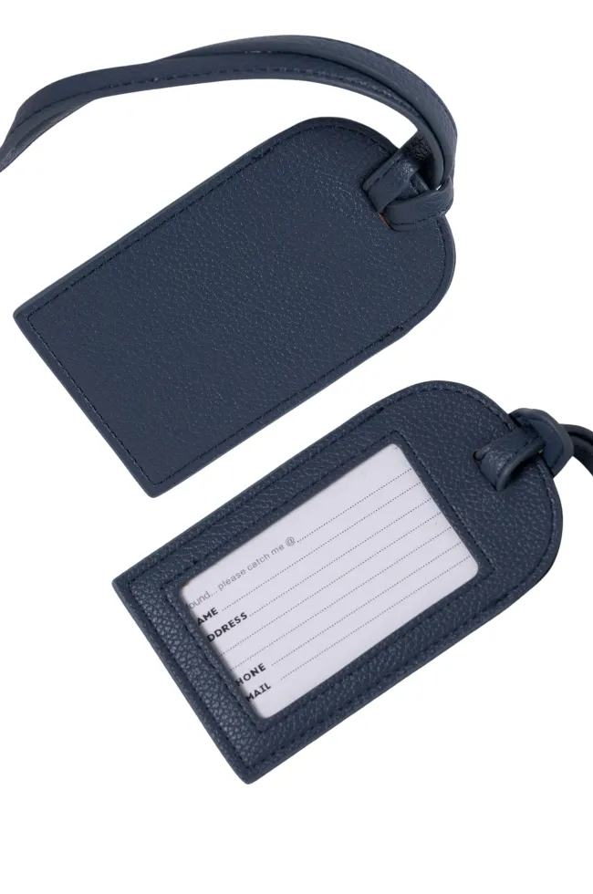 Leather Luggage Tag
