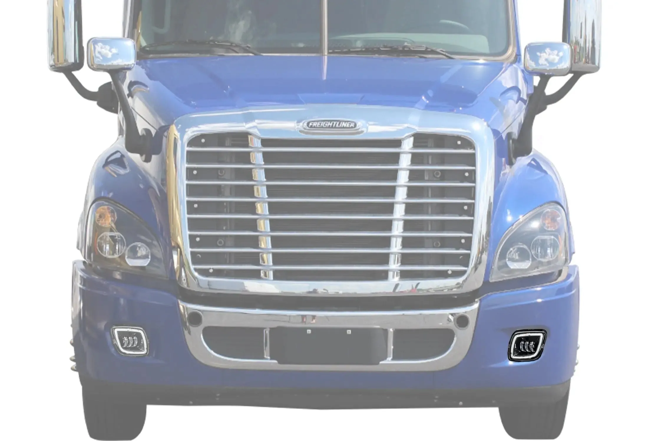LED Fog Light Black Driver 2008-2017 Freightliner Cascadia 125 113