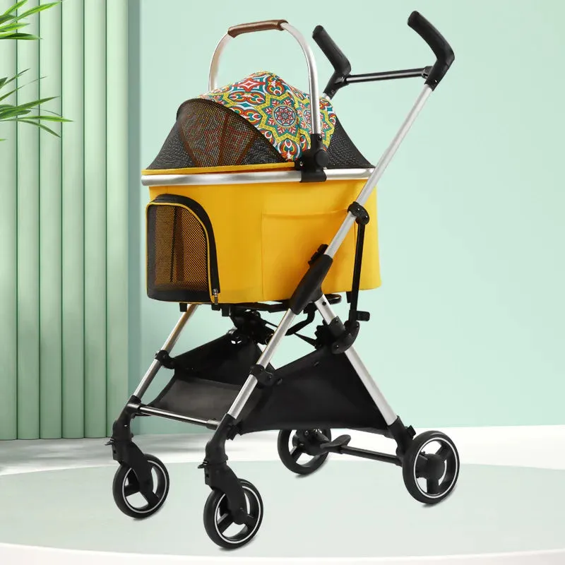Lightweight Pet Stroller Foldable Detachable