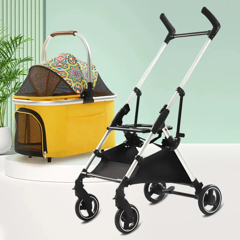 Lightweight Pet Stroller Foldable Detachable