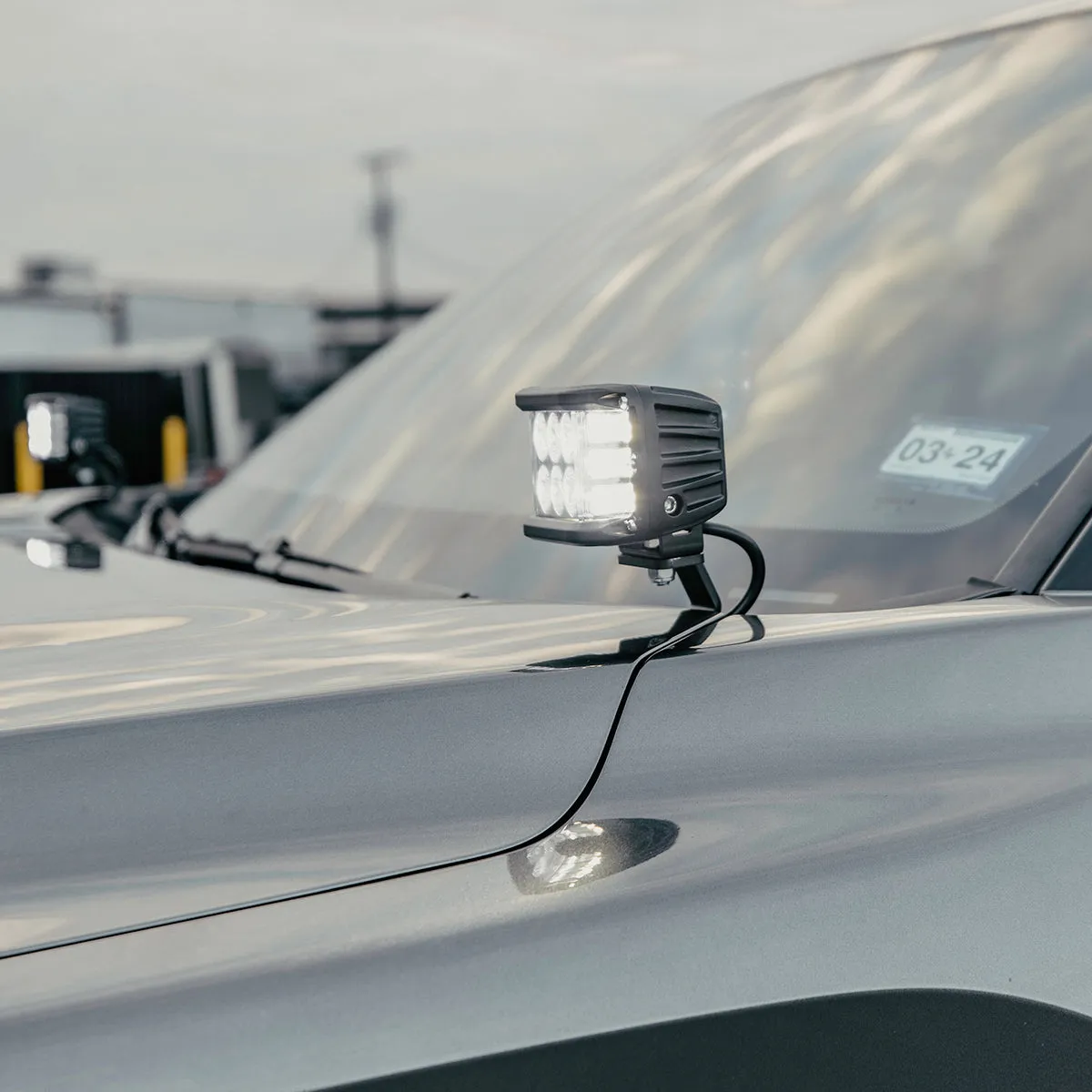 Low Profile Ditch Light Brackets For 2022  Toyota Tundra