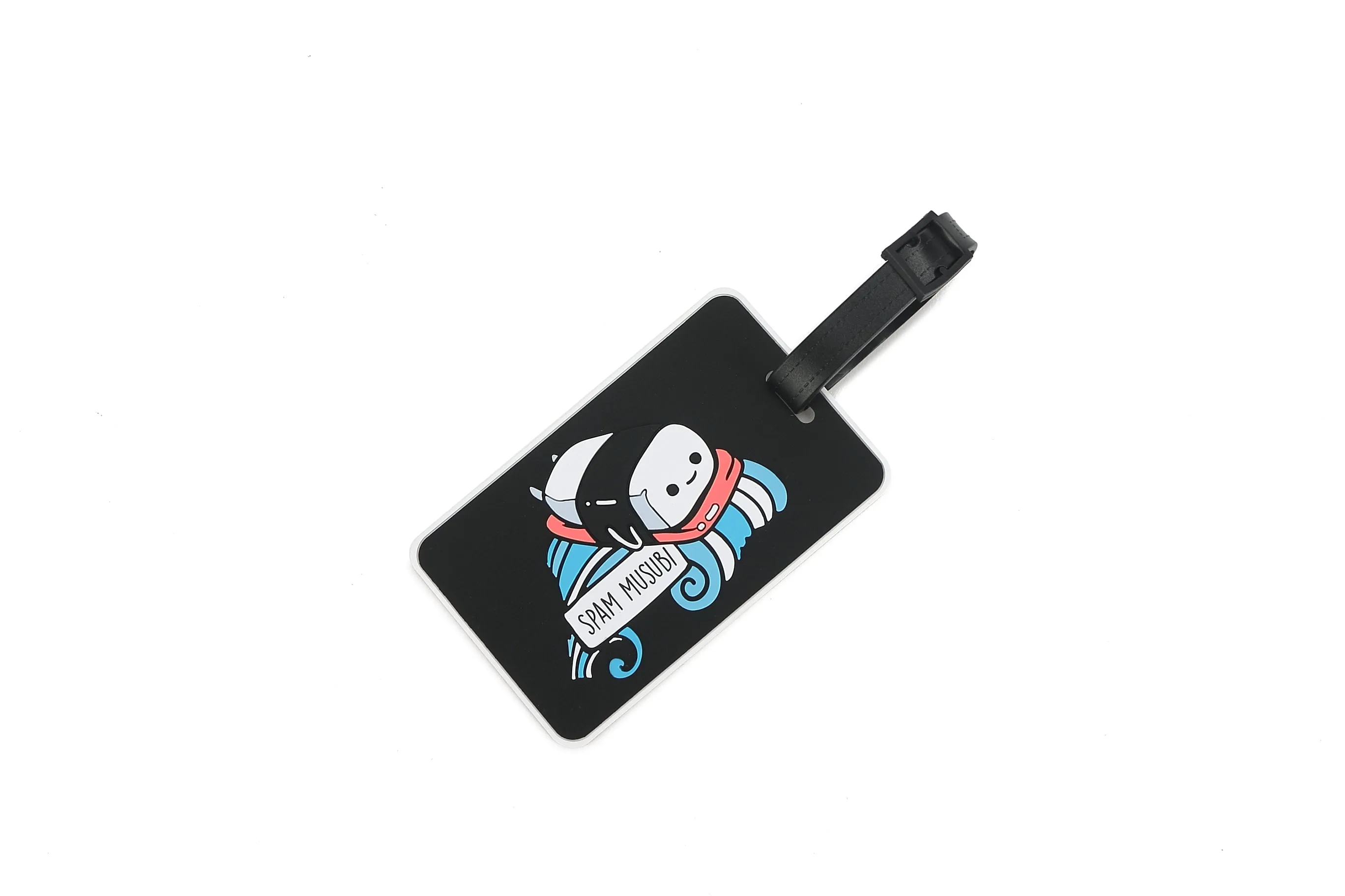 Luggage Tag Spam Musubi Black
