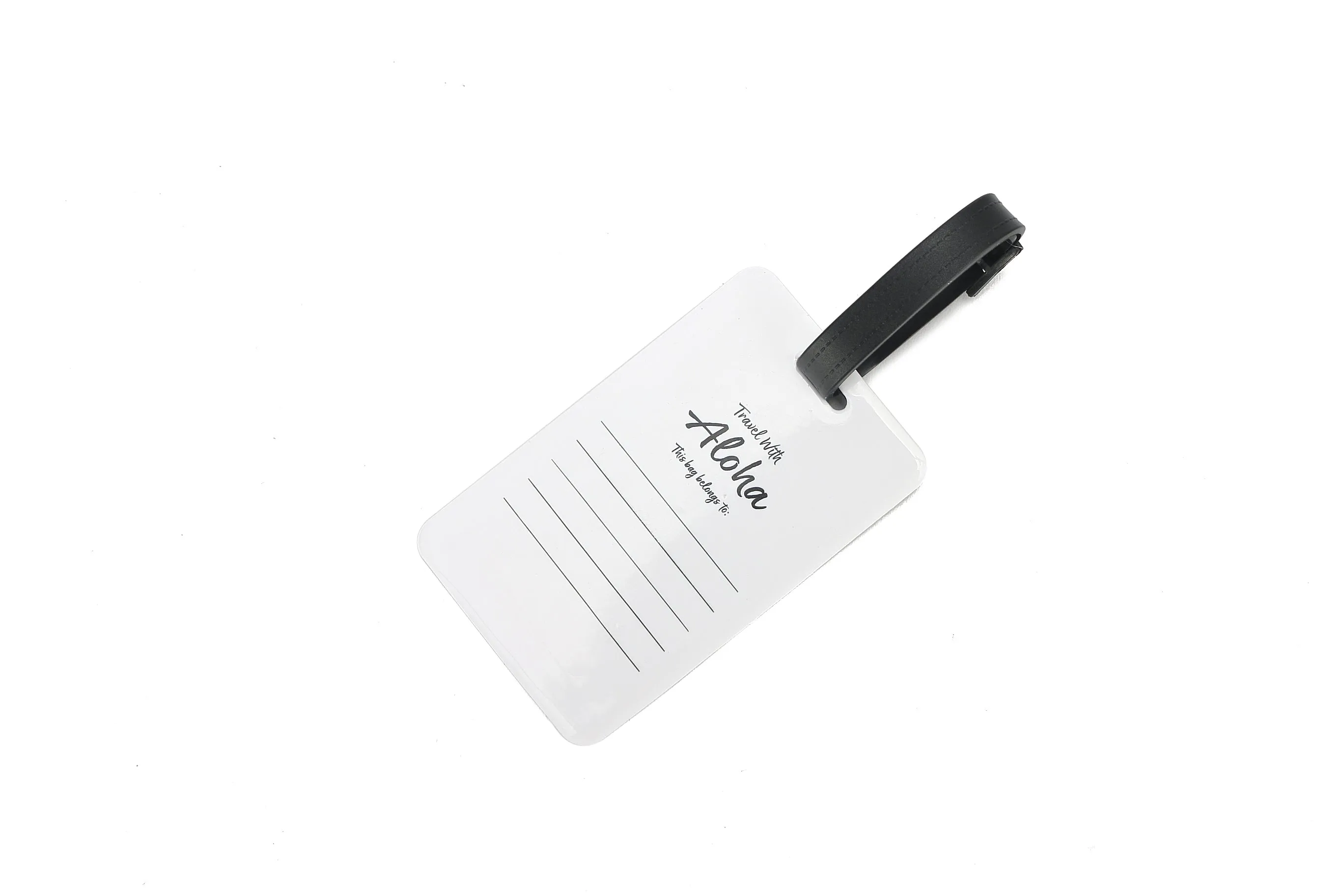 Luggage Tag Spam Musubi Black