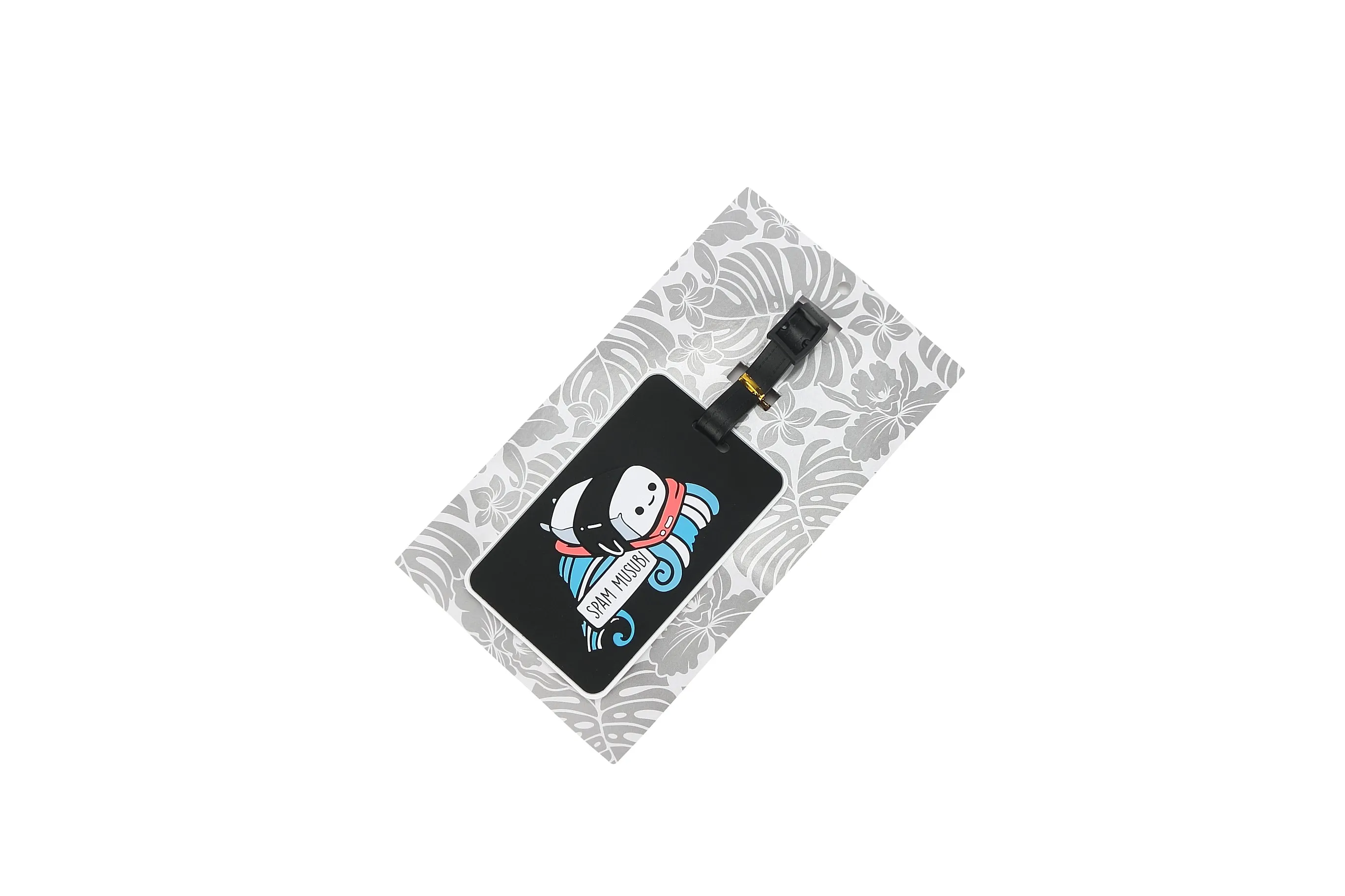 Luggage Tag Spam Musubi Black