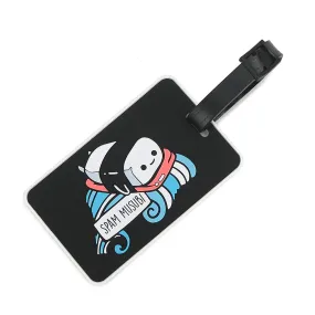 Luggage Tag Spam Musubi Black