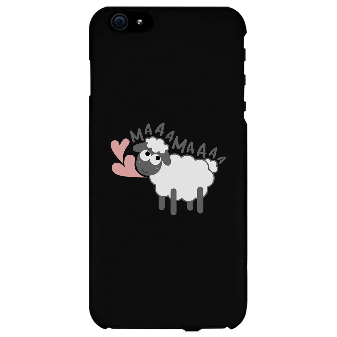 MaaaMaaa Sheep Phone Case Funny Mothers Day Gift Phone Cover Unique