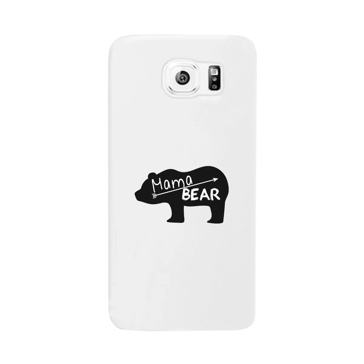 Mama Bear White Phone Case Unique Design Gifts For Baby Shower