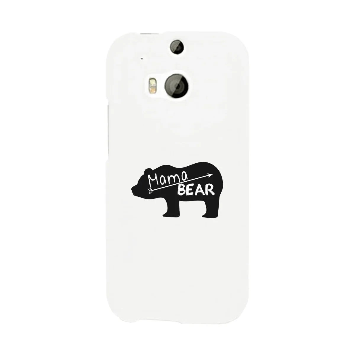 Mama Bear White Phone Case Unique Design Gifts For Baby Shower